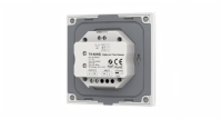 Contrôleur LED à variation d'intensité TS-K(WZ) AC100-240V Tuya avec commande vocale, panneau rotatif en verre, ZigBee Triac pour la variation d'intensité des lumières LED