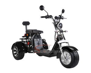 Almacén de Alemania, envío gratis, motocicleta eléctrica Citycoco para adultos, W motocicleta eléctrica de 2000, batería de motocicleta eléctrica barata - Product Image 6