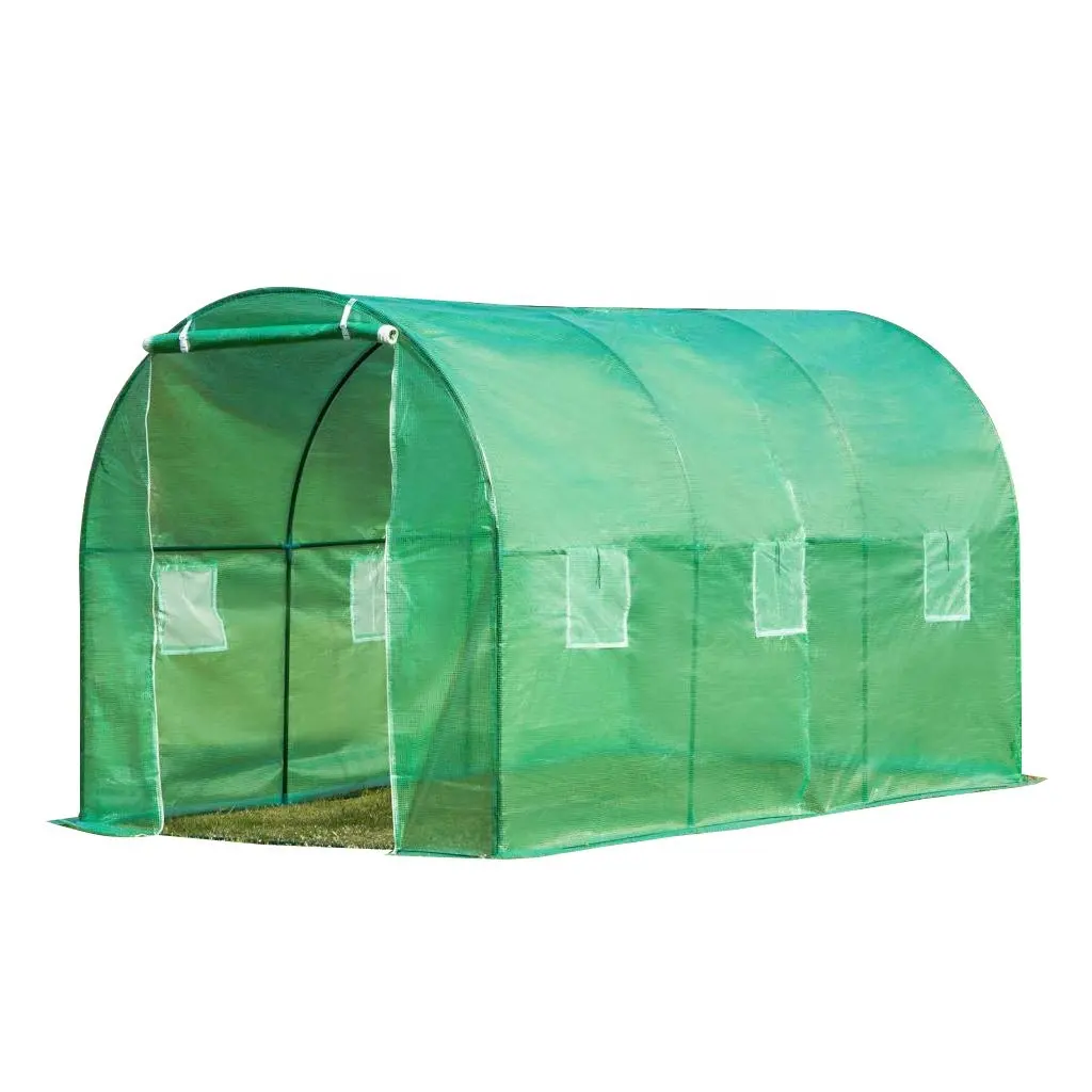 Grote Kas 20 'X 10' X 7 'Walk-In Draagbare Groene Huis Outdoor Tunnel Tuin Plant groeiende Hot House
