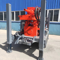 Plateforme de forage hydraulique pour puits d'eau, profondeur 200m 300m, machine de forage pour puits d'eau, plateformes de forage pour puits d'eau