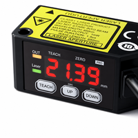 Sensor de Desplazamiento Láser Mini CMOS KJT de Alta Precisión, Microsensor Láser para Automatización e Inspección Industrial