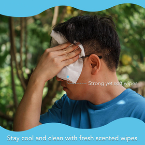 Khăn Lau Ướt Cho Người Lớn Phân Hủy Sinh Học Dùng Một Lần Vệ Sinh Đầy Đủ Cơ Thể Da Tắm Làm Sạch Tùy Chỉnh Nhà Sản Xuất Bán Buôn - Product Image 6