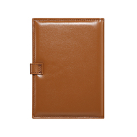 Portefeuille de voyage d'affaires en cuir de vachette véritable, grande capacité, double porte-cartes pliable, multifonctionnel, pour passeport