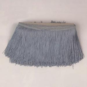 <span class=keywords><strong>Frange</strong></span> à pampilles en polyester multicolore de 15 cm en gros, en stock, pour robes et rideaux - Product Image 5