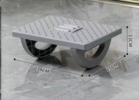 Repose-pieds d'intérieur, table d'appoint, coussin de repose-pieds, outil anti-étranglement des jambes pour le fitness et la relaxation, marchepied
