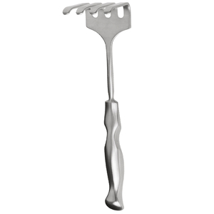 Plastic Surgery Rake Retractor with Ergonomic Handle Medical <b>Surgical</b> <b>Instrument</b> for Soft Tissue Retraction - Product Image 5