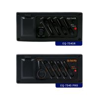 MY MUSIC Égaliseur de guitare portable noir sans batterie, vente en gros OEM, 4 bandes
