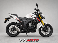Moto sportive naked Streetbike DR150cc, bicylindre en parallèle, refroidissement liquide, ABS, Japon, vitesse maximale >80 km/h