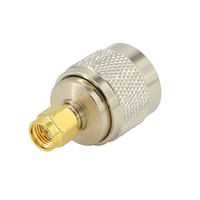 Adaptador tipo SMA a N Conector macho N a macho SMA para antena WiFi CB Radio y sistemas de transmisión