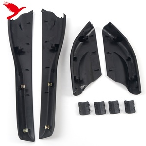 <span class=keywords><strong>Para</strong></span> <span class=keywords><strong>Hyundai</strong></span> <span class=keywords><strong>Tucson</strong></span> 2004-2008 Accesorios Exteriores Portaequipajes de Techo Cubierta de Extremo de Pata Moldura Protectora 4 Piezas - Product Image 6