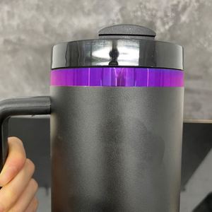 Custom LogoBulk Vacuum Insulated <b>Large</b> Capacity 40oz Purple Underneath Tumbler for Laser Engrave - Product Image 4
