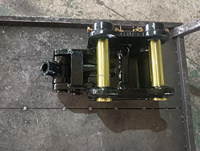 Attache rapide manuelle adaptable JCB avec moteur pour excavatrices 3CX 4CX de 2 à 30 tonnes