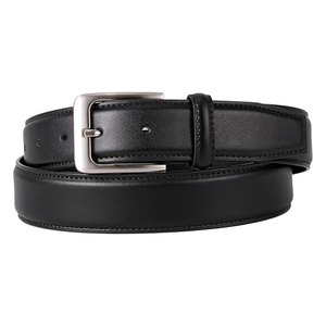 Ceintures en cuir de vachette véritable de qualité supérieure avec boucle ardillon en acier durable, fabriquées sur mesure pour un usage décontracté, couleur unie, cuir véritable - Product Image 2