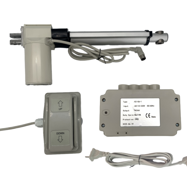 Factory Direct 24V Linear Actuator Set High Speed Foot Switch Controller Compact for Home Appliance Smart Home