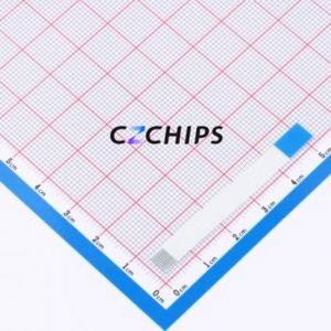 JS05B-10P-050-4-8 FFC Cable (Flexible Flat Cable) P=0.5mm Connector 10P 0.5mm 0.3mm Reverse - Product Image 2