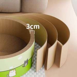 Tiragraffi per Gatti Resistente a Tutte le Stagioni, a Forma di Albero, in Cartone Ondulato, con Ampio Spazio e Privacy, per Gatti Domestici - Product Image 4