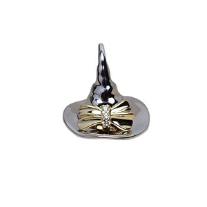 Accesorio de Plata S925 Hecho a Mano, Colgante Barroco Estilo Piao, DIY, Pequeño Diablo con Lazo Incrustado, Base Vacía para Joyería, Componentes y Fornituras -4170 - Product Image 5