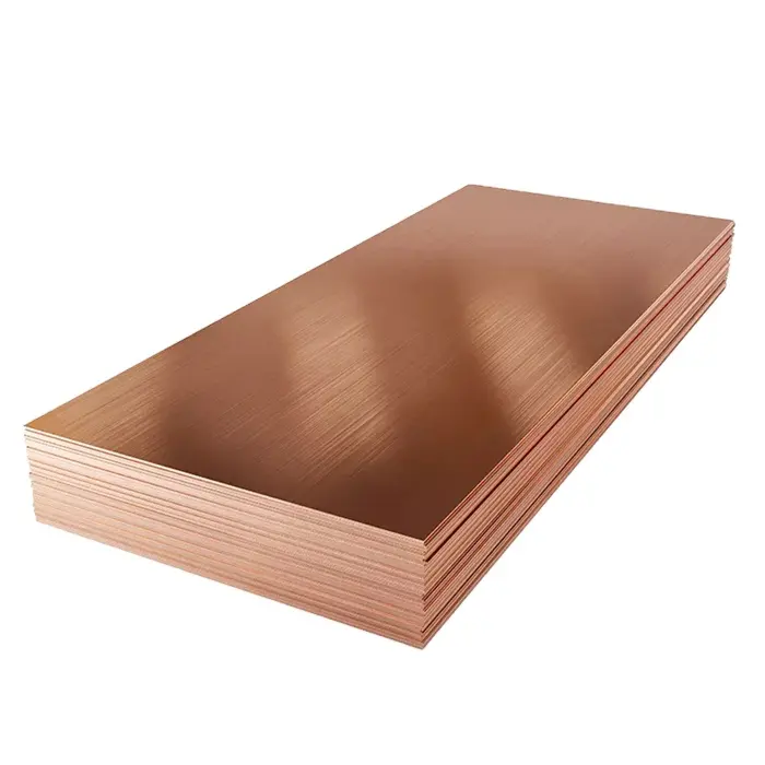 Cathodes C10100 Cooper Plate Sheet Copper Sheet High Purity 99.99% Electrolytic Copper Copper Wire Scrap Customized 3mm 1 Ton