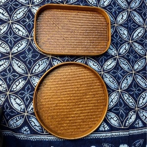 Bamboo <b>Tea</b> Tray With Woven Mat Handmade Durable <b>Tea</b> <b>Set</b> For Household Use Wabi Sabi Style Luxury Retro Design - Product Image 4