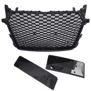 Pour 2016 <span class=keywords><strong>Audi</strong></span> <span class=keywords><strong>TT</strong></span> ABS Chromé TTRS <span class=keywords><strong>Calandre</strong></span> <span class=keywords><strong>RS</strong></span> Style Gril de Pare-chocs Avant - Product Image 1