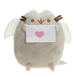 Lindo Peluche <span class=keywords><strong>de</strong></span> Gato Gordo, Peluche <span class=keywords><strong>de</strong></span> Comida, Sándwich, Pastel, Helado, Donut, Pizza, Hamburguesa, Gato Gris - Product Image 1