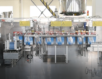 SG-180 haute précision automatique haute vitesse pré fait sac doypack poudre sel granule sachet machine à emballer