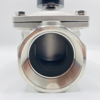 Grande Taille 3 pouces DN80 Acier Inoxydable 304 316 24V 12V Normalement Ouvert Fermer NPT BSPT Fileté SS Électrovanne