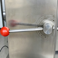 Machine commerciale de dégraissage de peau de porc 750W en acier inoxydable, grattoir à graisse de porc haute vitesse, machine à éliminer la graisse de porc