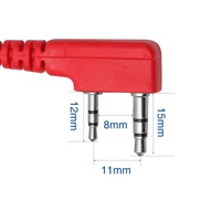 Baofeng-cable de programación rojo para walkie-talkie UV-5R, frecuencia de programa de 888S, PL2303, PU, duradero para cada sistema