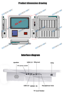 Kiosques de <span class=keywords><strong>paiement</strong></span> tactiles d'hôpital médical de stationnement intelligent de 15.6 pouces Mini machine de kiosque bancaire de <span class=keywords><strong>paiement</strong></span> de facture de commande en libre-service - Product Image 6