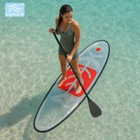 Pagaie de SUP transparente et stable pour l'océan, avec logo OEM/ODM, de Chine, Lumark, haute transmittance