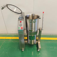 Voedselverwerker 35L 18L Vleesmolen Hakmachine Commerciële Hummus Mixer Machine Groentesnijder Blender