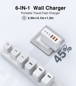 <span class=keywords><strong>Chargeur</strong></span> multifonctionnel HNT au <span class=keywords><strong>prix</strong></span> d'usine, GaN 100W, <span class=keywords><strong>6</strong></span> ports, portable, PD20W, QC18W, charge rapide de voyage, type C, pour <span class=keywords><strong>iPhone</strong></span> - Product Image 6