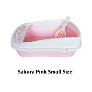 Großhandel Katze Katzen toilette Möbel Easy - Clean Katze Katzen toilette Kunststoff rosa blau Katze Katzen toilette mit Schaufel - Product Image 6