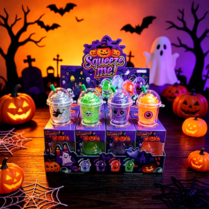 Jouets Squishy en Caoutchouc TPR Halloween pour Filles et Garçons, Bestseller, Tasse de Thé au Lait Maltose, <span class=keywords><strong>Jouet</strong></span> Éducatif Anti-Stress pour Enfants de 14 <span class=keywords><strong>Ans</strong></span> et Plus, Édition Mystère - Product Image 3