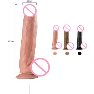 Erotikartikel für Weibliche Masturbation Realistischer Dildo mit Saugnapf 30 cm Riesige Übergroße Sexspielzeuge für Frauen - Product Image 4