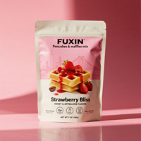 Sachet Doypack Qualité Alimentaire Personnalisé Impression Couleur Intégrale Refermable avec Fermeture Éclair pour Emballage en Vrac de Préparation en Poudre pour la Cuisson