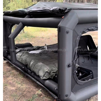 Abri de camping gonflable portatif de tente de camping de capsule gonflable avec la conception de cadre d'air