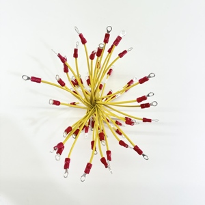 สายเชื่อมต่อแบตเตอรี่รถสามล้อไฟฟ้าทองแดงแท้ - Product Image 2