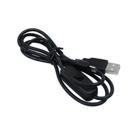 Cable de Alimentación Micro USB de 5V 2.5A con Interruptor y Enchufe EU/US para Raspberry Pi Zero W 3B+