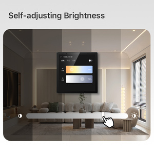4 inch cho tuya thông minh màn hình cảm ứng Bảng điều khiển tự động hóa nhà thông minh Bảng chuyển đổi cho 220V Điện tử Touchpad chuyển đổi cho - Product Image 4