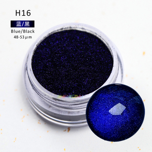 Nouvelle poudre <span class=keywords><strong>de</strong></span> pigment caméléon <span class=keywords><strong>noir</strong></span> brillant <span class=keywords><strong>de</strong></span> qualité cosmétique pour fards à paupières, ongles et automobile - Product Image 2