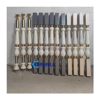 Systèmes de main courantes modernes en aluminium et en fer forgé pour une utilisation intérieure/extérieure, garde-corps de terrasse et garde-corps d'escalier (étanches)