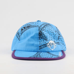 <span class=keywords><strong>Casquette</strong></span> de course personnalisée à 6 panneaux avec visière souple et sublimation non structurée, imperméable - Product Image 2
