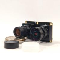 Modul Kamera Dual Lensa 4mm+25mm 2MP 1080P Sensor 1/1.8" Kamera Industri untuk Robot, Anti Drone Interceptor & AI Vision