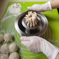 Máquina Manual para Hacer Bollos al Vapor, Dumplings y Khinkali, para Uso Doméstico, Ensamblaje DIY, OEM ODM