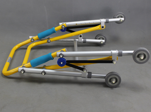 Height Adjustable Aluminum Alloy <strong>Disabled</strong> Person <strong>Disabled</strong> Child Exercise <strong>Walker</strong> with Seat - Product Image 4
