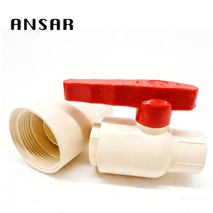 Válvulas de Bola de Unión de CPVC ASTM D2846 de 1/2 pulgada para Agua Caliente en Calentadores Solares y Bombas de Calor, Reemplazo de Tubo de Cobre Americano - Product Image 4
