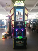 Machine de jeu de marteau d'arcade de construction méchant | Machine de jeu de parc d'attractions à pièces de monnaie de sport d'intérieur pour Center de jeu