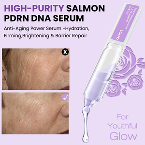 Suero Ampolla de Alta Pureza con PDRN de ADN de Salmón 5000ppm, Reparación de la Barrera Cutánea, Hidratante, Reafirmante, Iluminador y Antienvejecimiento, Marca Blanca - Product Image 3